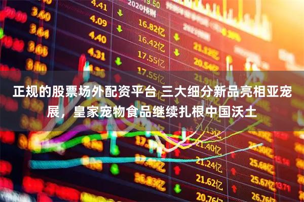 正规的股票场外配资平台 三大细分新品亮相亚宠展，皇家宠物食品继续扎根中国沃土