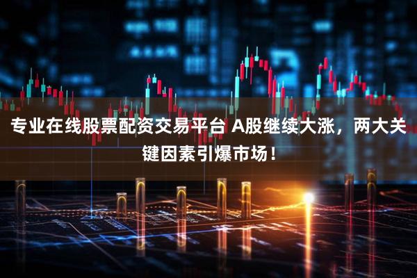 专业在线股票配资交易平台 A股继续大涨，两大关键因素引爆市场！